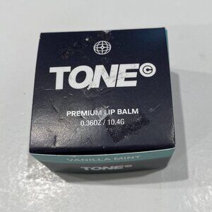 TOME NWT Premium lip balm, .36 ounce, Vanilla Mint flavor.